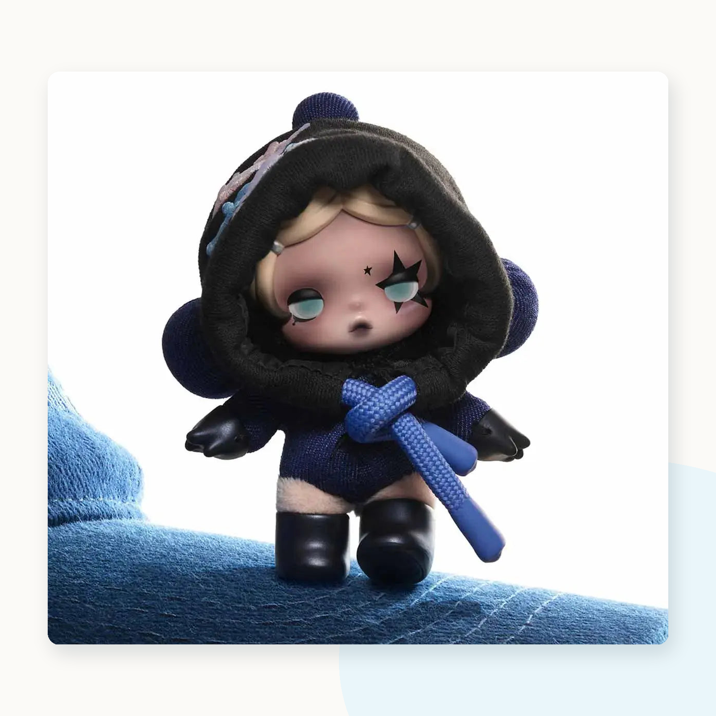 POP MART SKULLPANDA Off Mode Series Plush Pendant Blindbox - detail