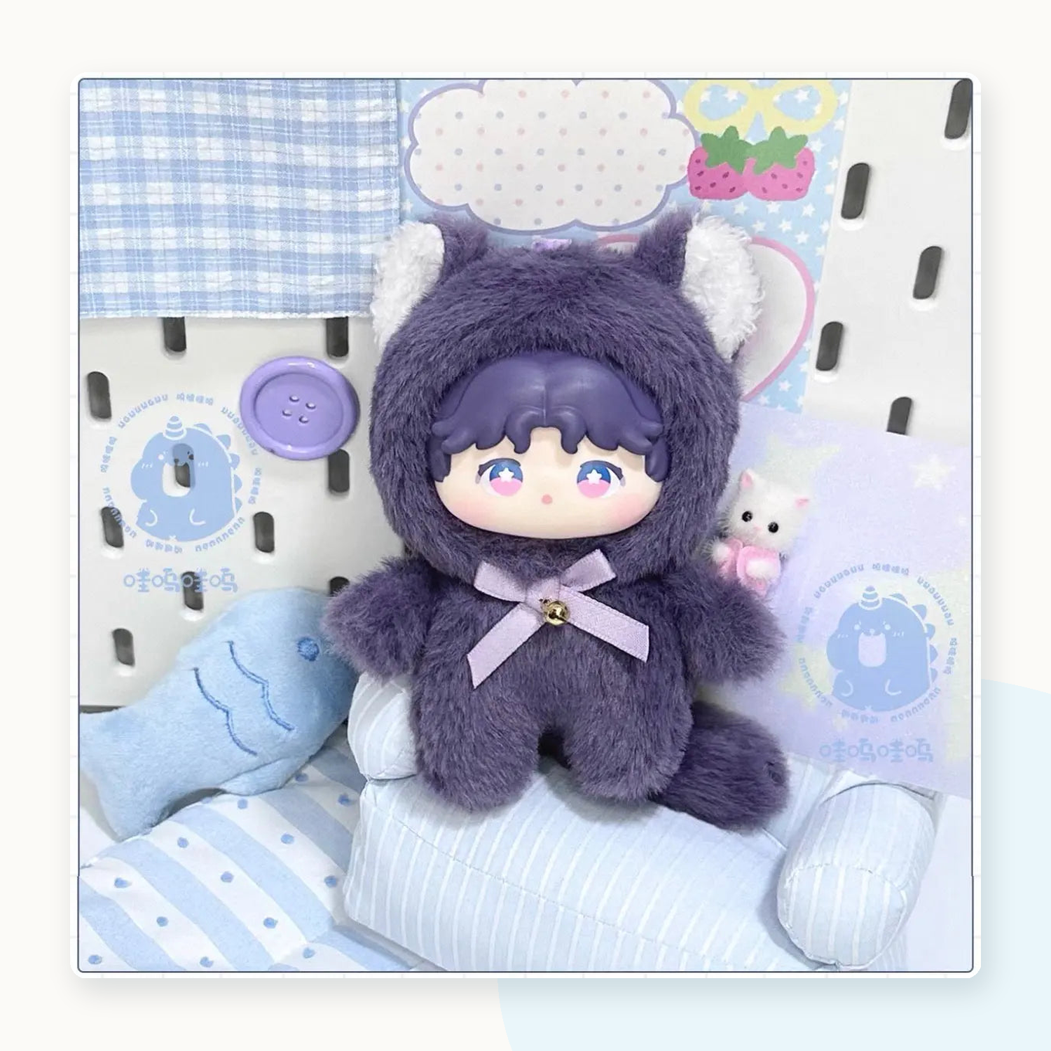 Love and Deepspace Animal Party Series Plushie Keychain Blind Box - detail