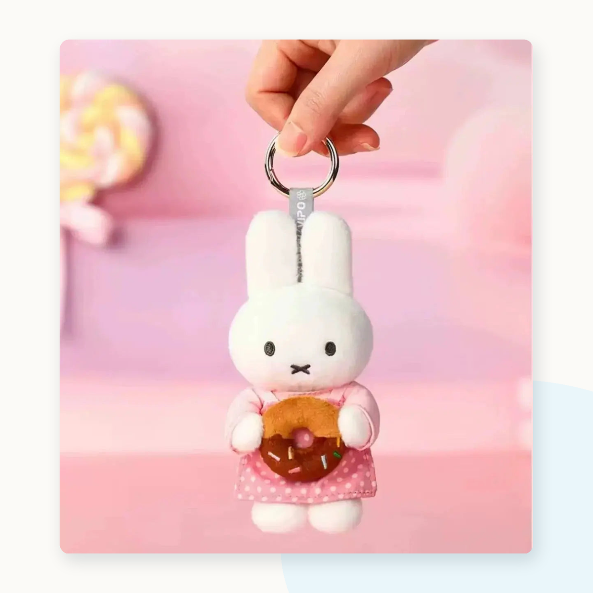 Miffy x Vipo Bakery Series Plush Pendant Blind Box - detail
