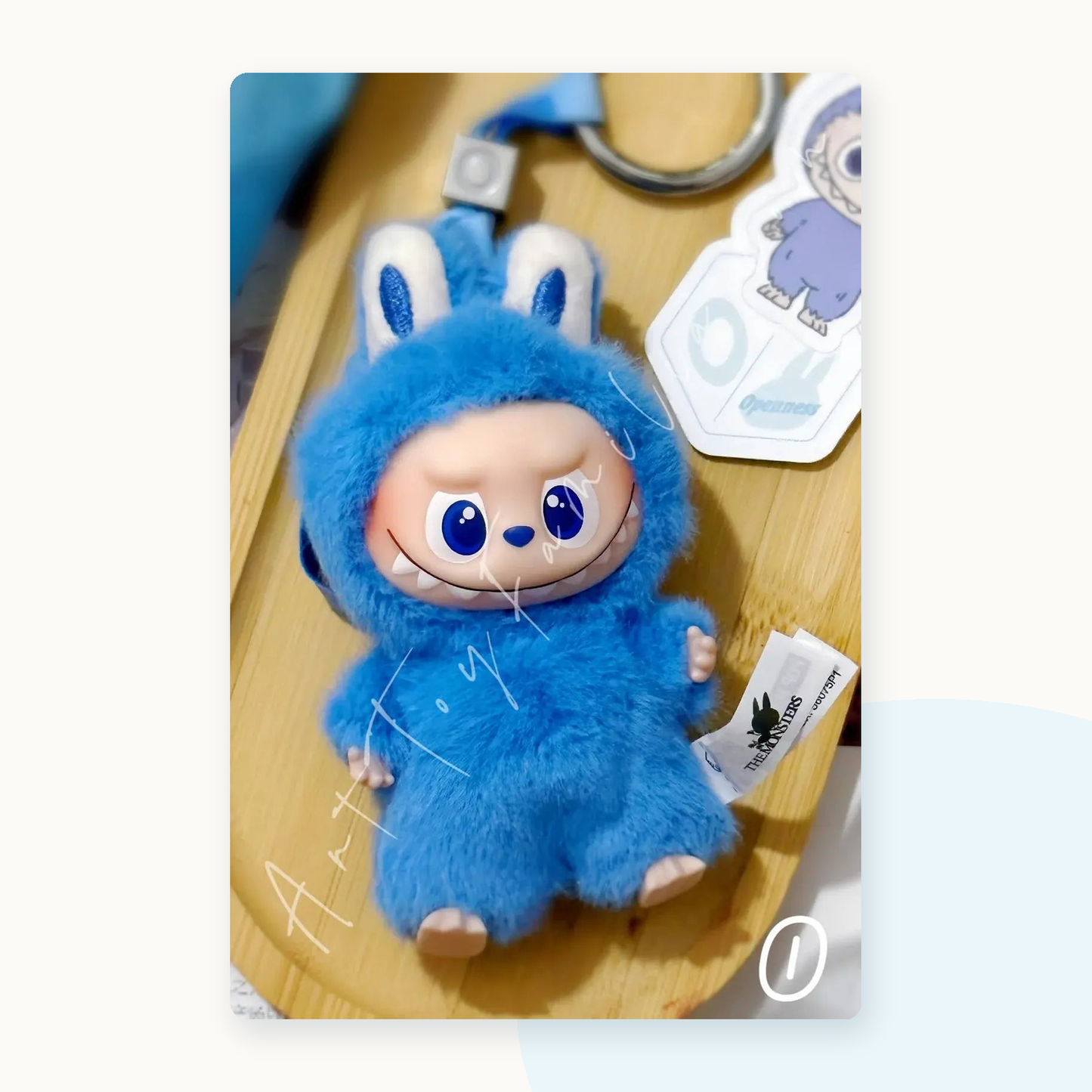 POP MART Labubu The Monsters PIN FOR LOVE Series Plush Pendant Blindbox (N-Z) - detail