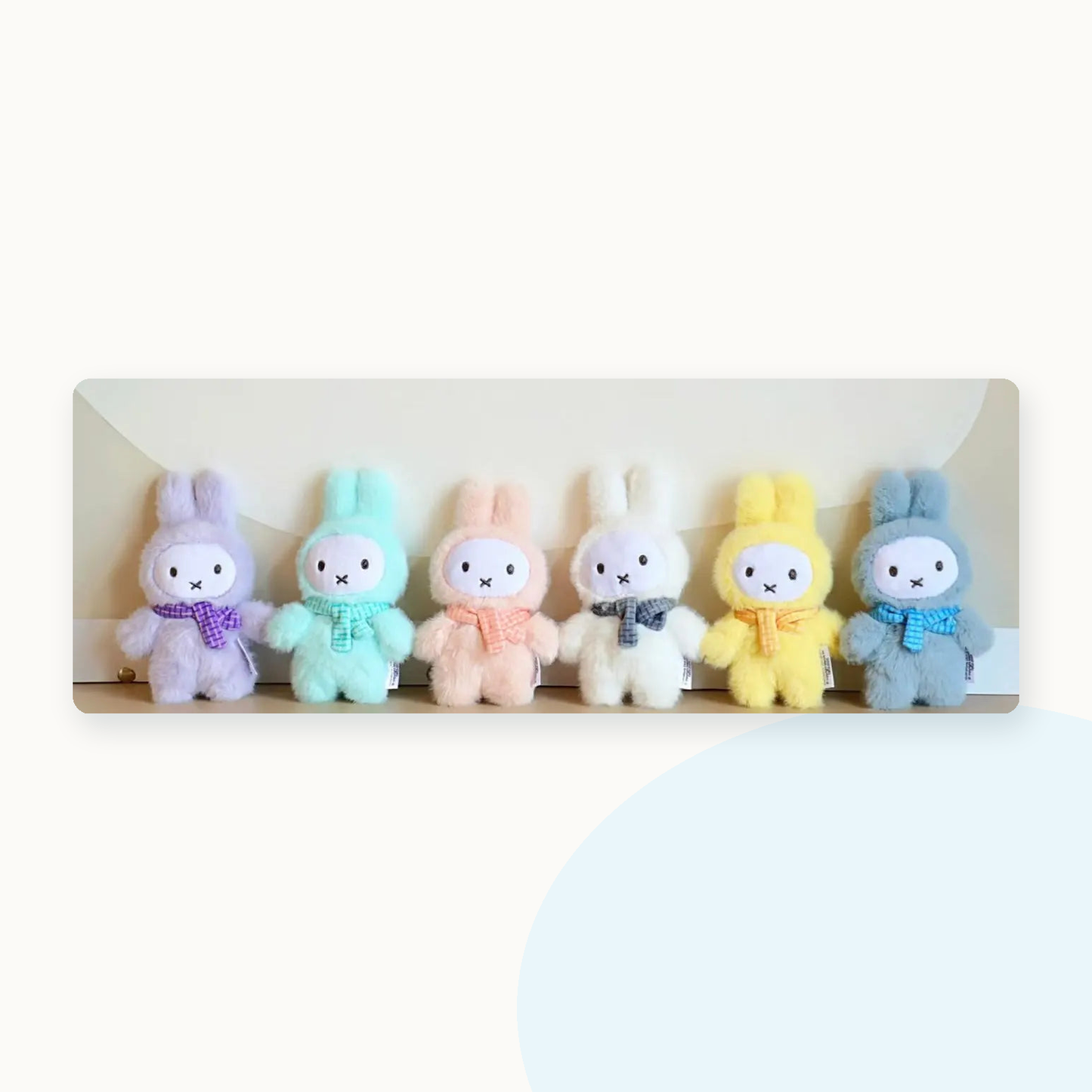 Miffy x Vipo Macaron Series 2 Plush Dolls Blind Box - detail