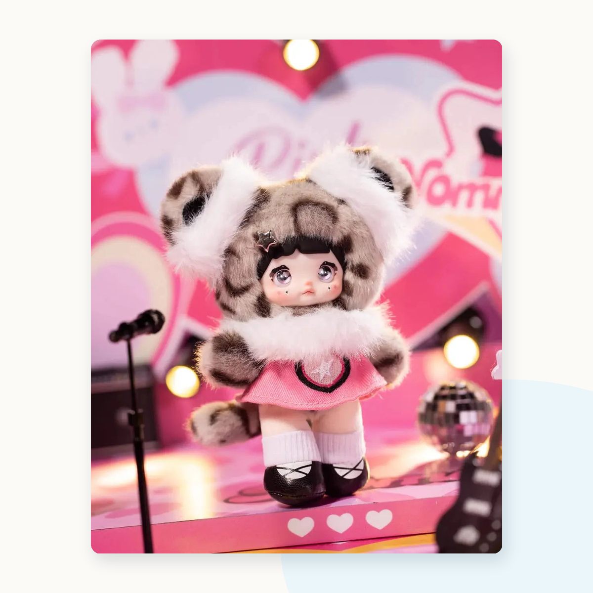 Nommi Pink Energy Series Plush Pendant Blind Box - detail