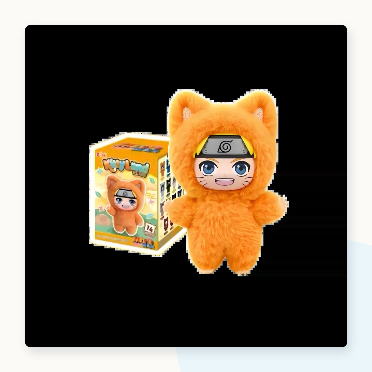 Naruto Shippuden Kitten Land Series Plush Doll Blind Box - detail