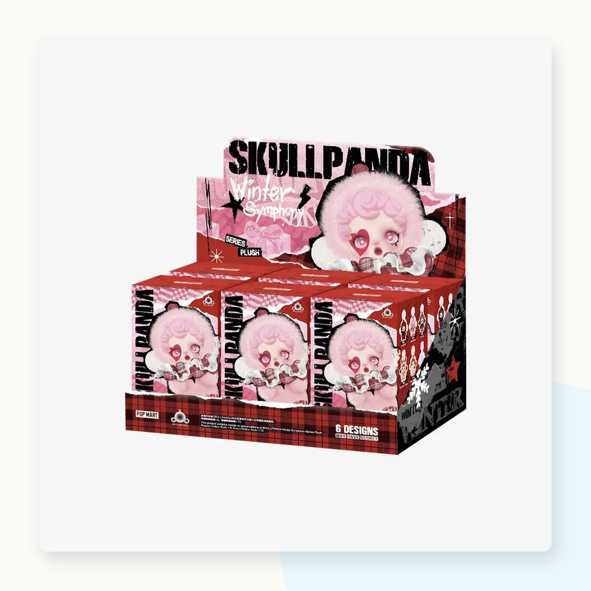 POP MART SKULLPANDA Winter Symphony Series Plush Blindbox - detail