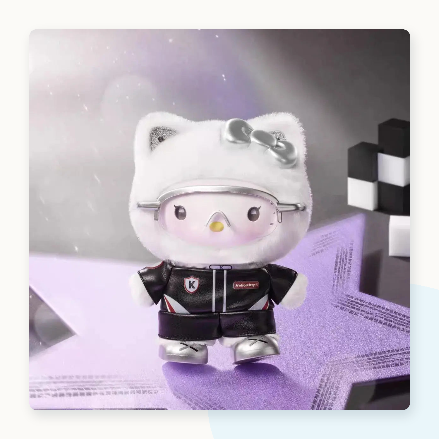 Miniso Sanrio Characters Cyber Age Series Vinyl Plush Pendant Blindbox - detail