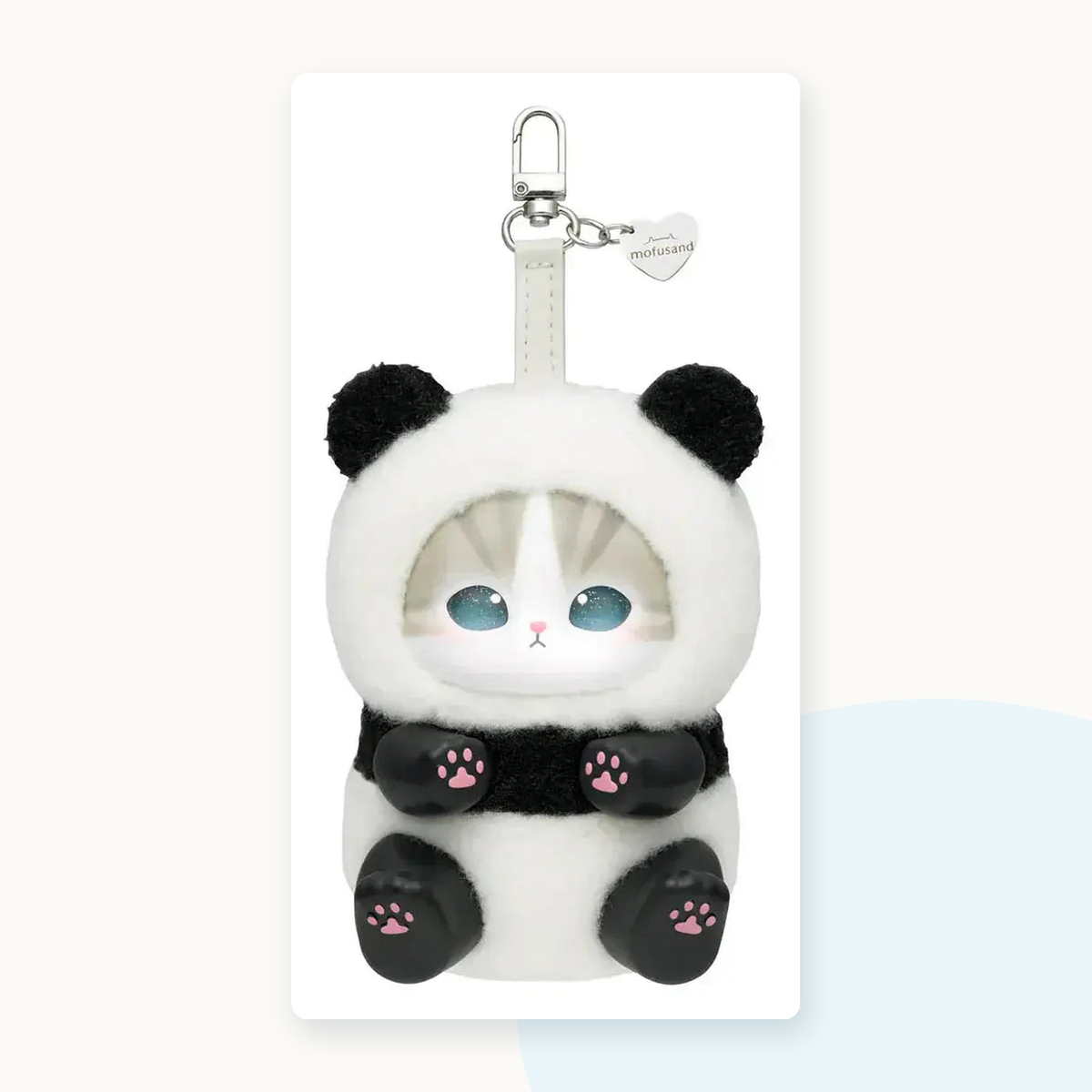 Mofusand Kiramekko Fluffy Kittens Vinyl Keychain Blind Box - detail