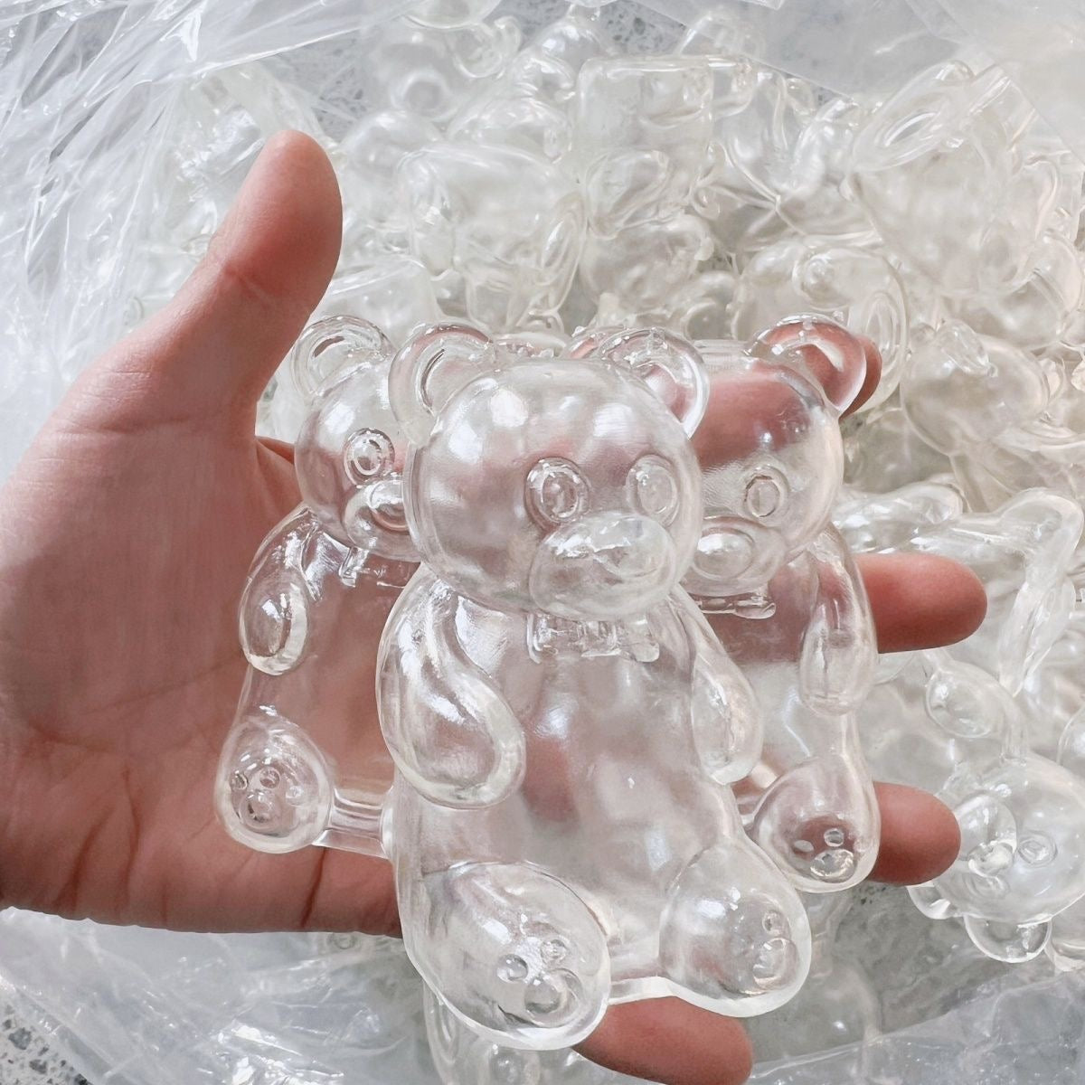 Transparent Bear Stress Ball Skin – product image 2