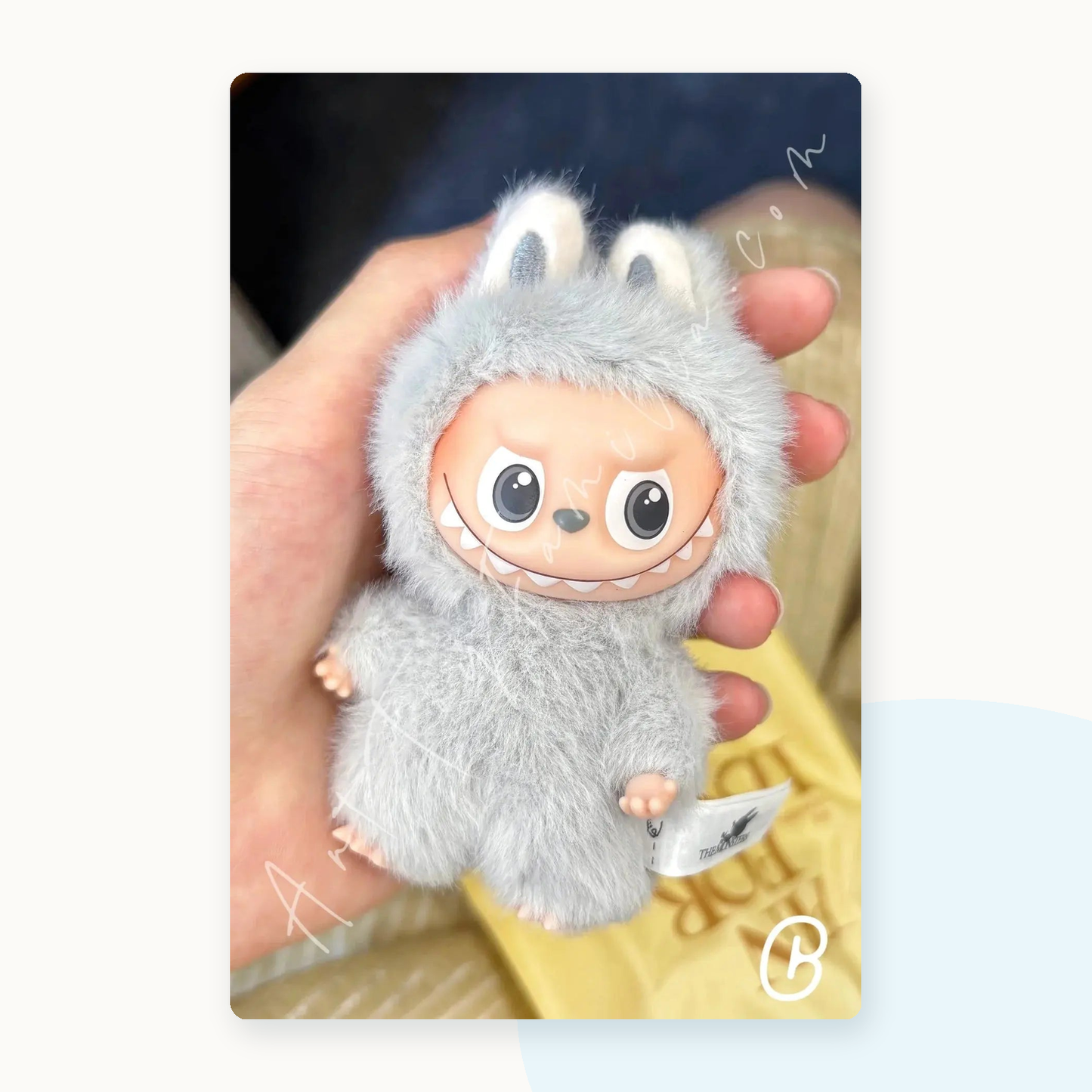 POP MART Labubu The Monsters PIN FOR LOVE Series Plush Pendant Blindbox (A-M) - detail