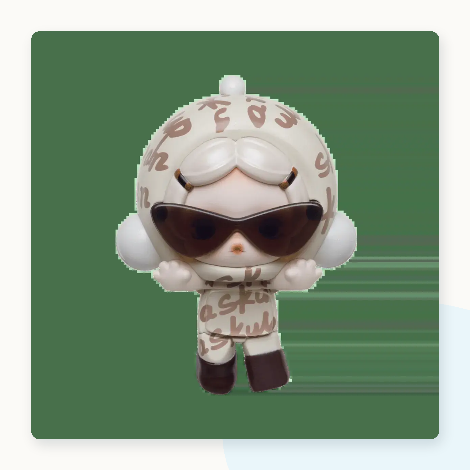POP MART SKULLPANDA Off Mode Series Pop Attach Bean Blindbox - detail