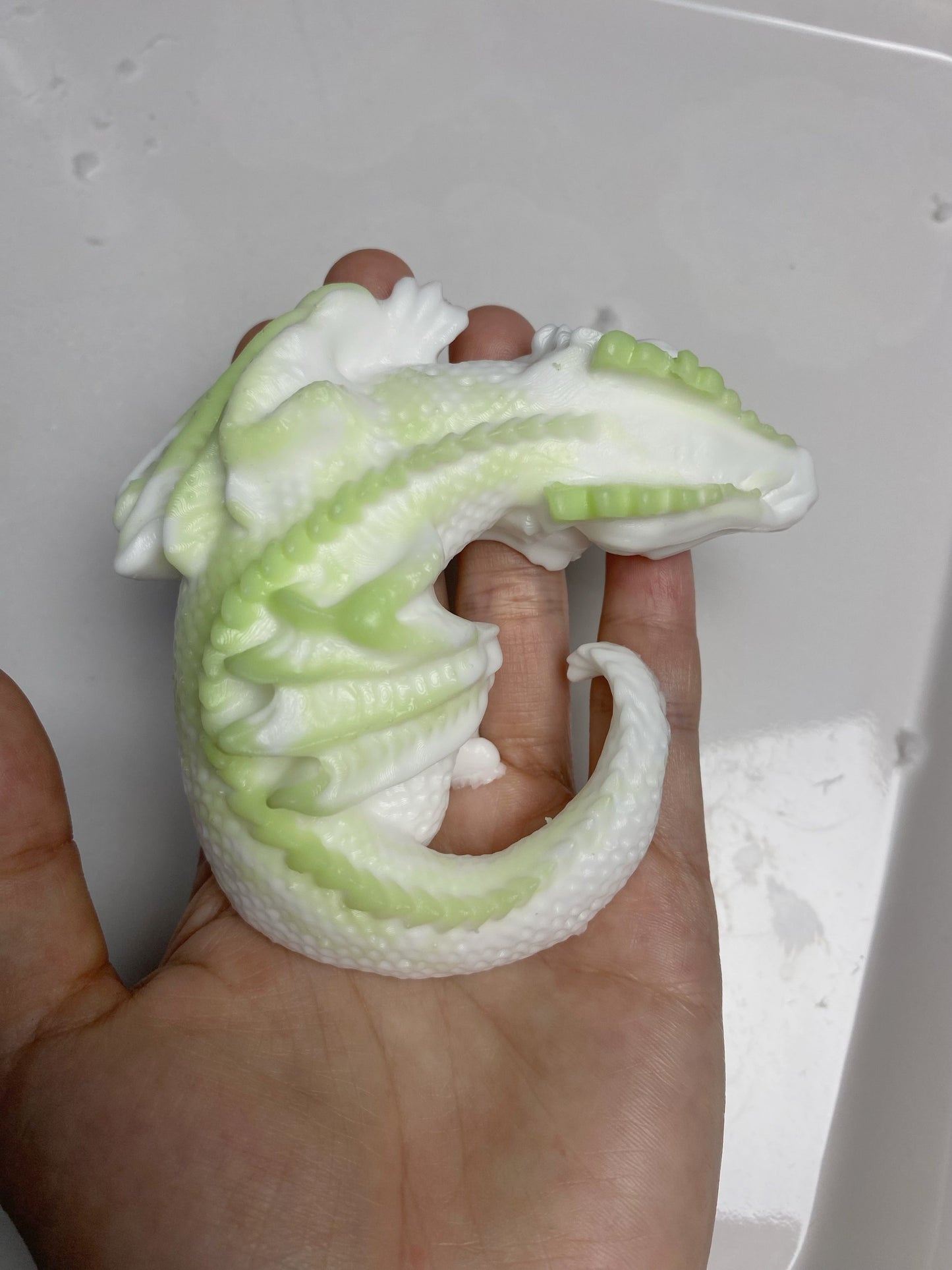 Handmade Dragon Taba Squishy Toy - Christmas Series – product image 7