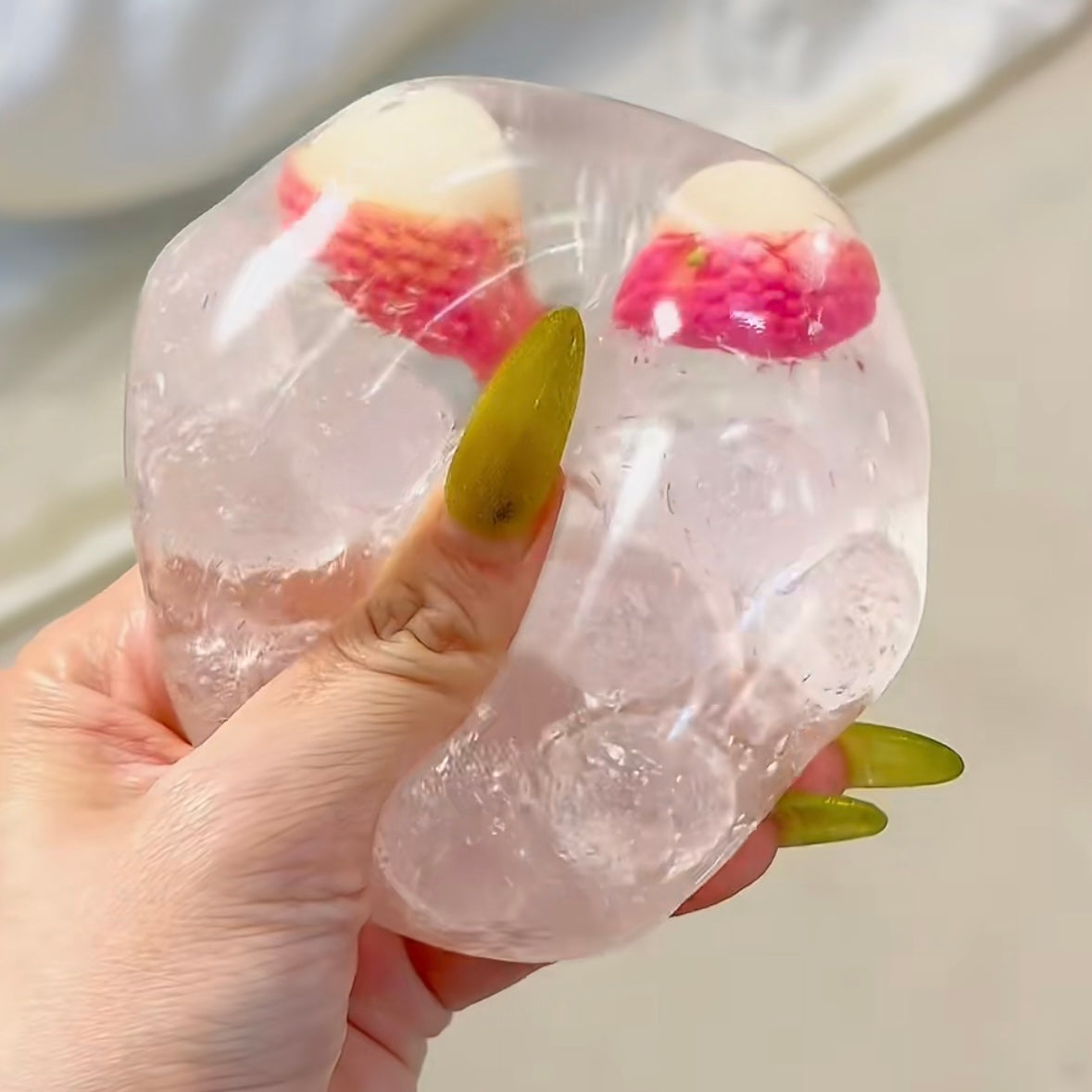 Fruit Hard Candy & Vaseline Base Stress Ball Squishy Stress Relief Decompression Toy – product image 16
