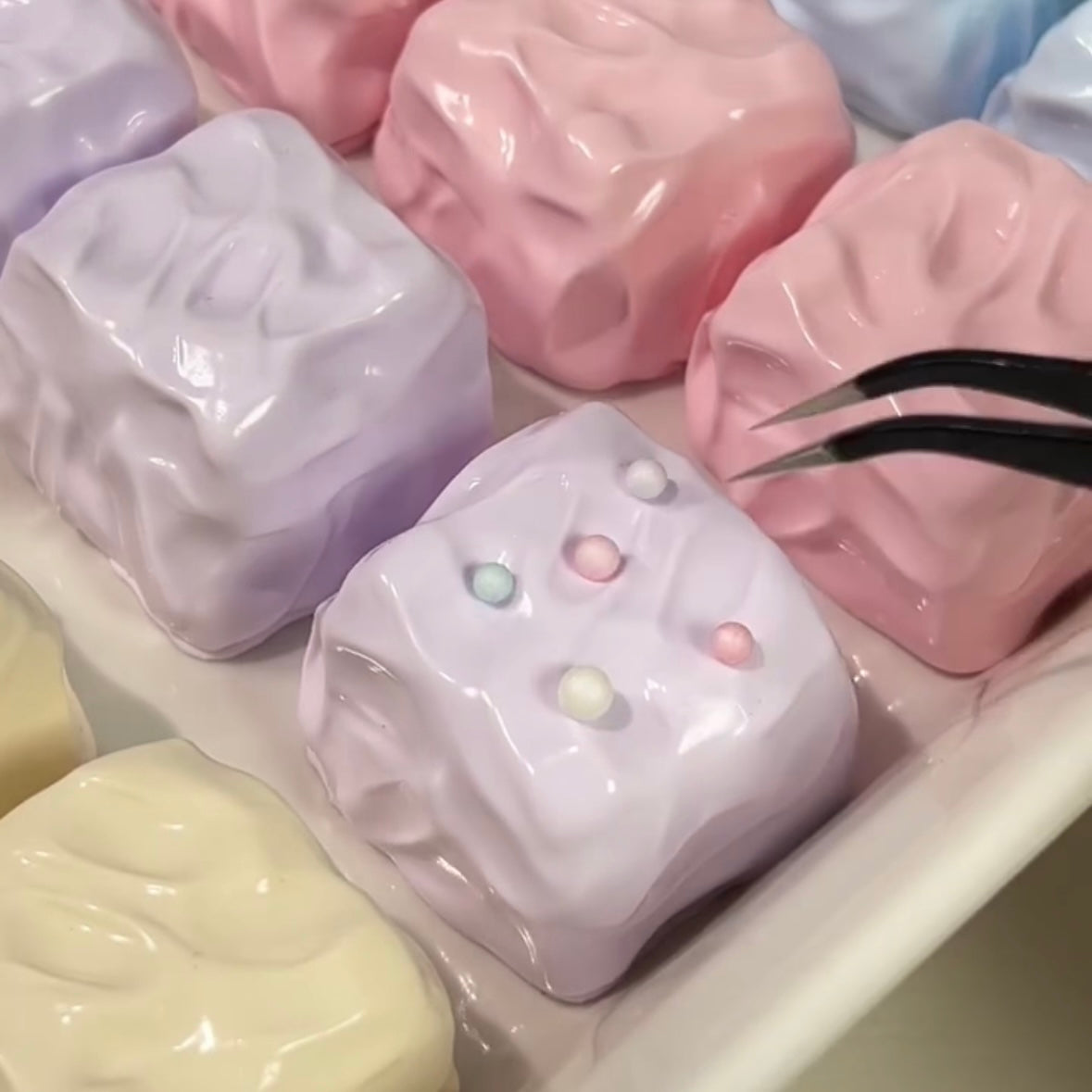 Handmade Silicone Cube Stress Relief Squishy Toy – product image 5