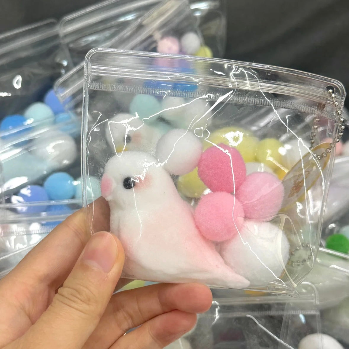 6 Colors Handmade Parrots Taba Squishy Toy – product image 11