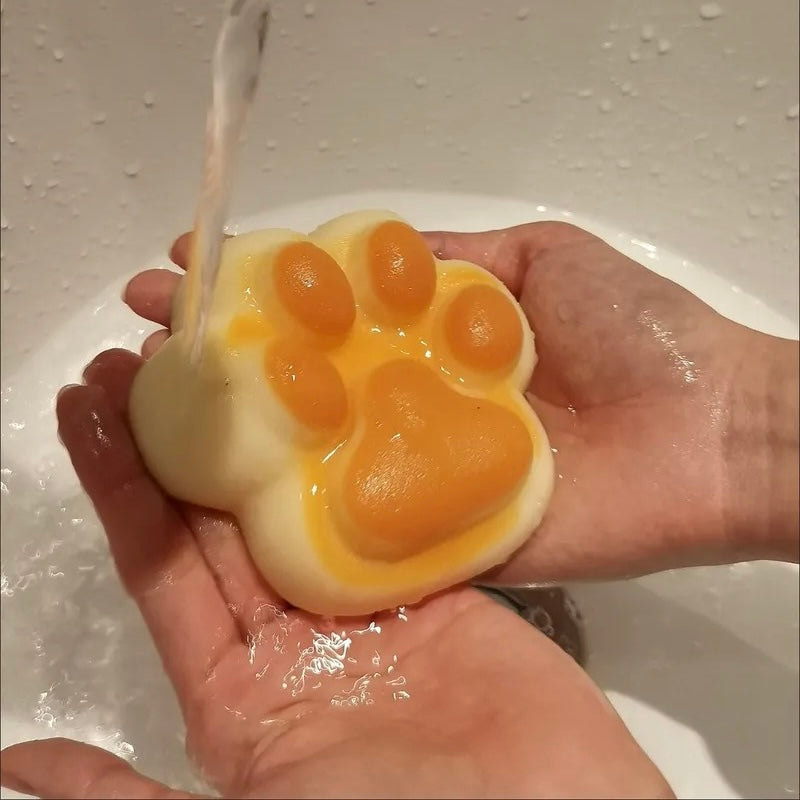240g Handmade Silicone Cat's Paw Stress Relief Squishy Toy – product image 2