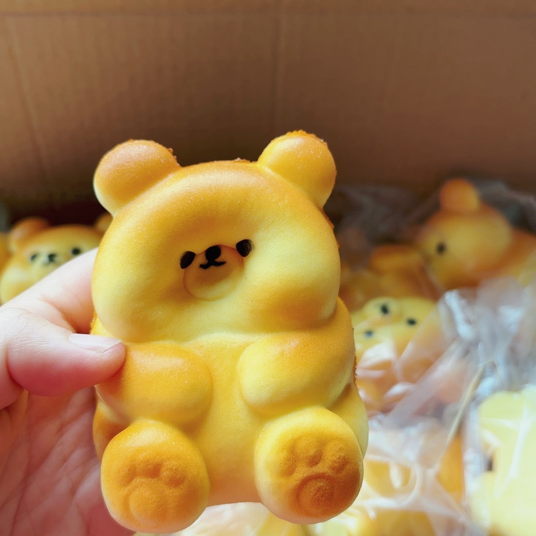 Slow Rising Squishy Bear Stress Relief Decompression Toy — 1pc / 2pcs – product image 3