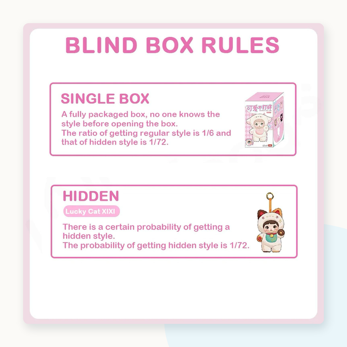 Nommi Loveliness Never Ends Keychain Blind Box - 09