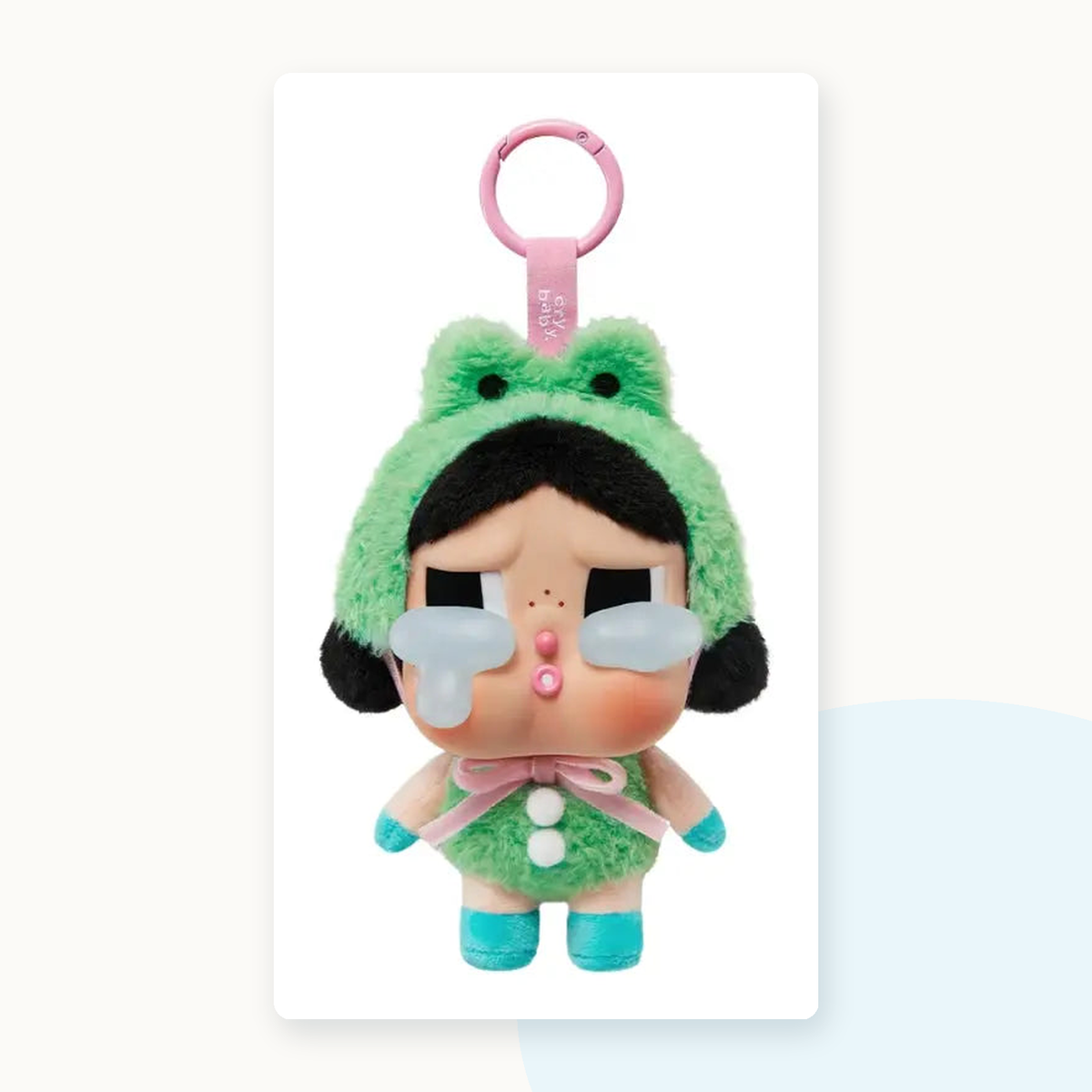 POP MART CRYBABY Crying Again Series Vinyl Face Plush Blind Box - detail