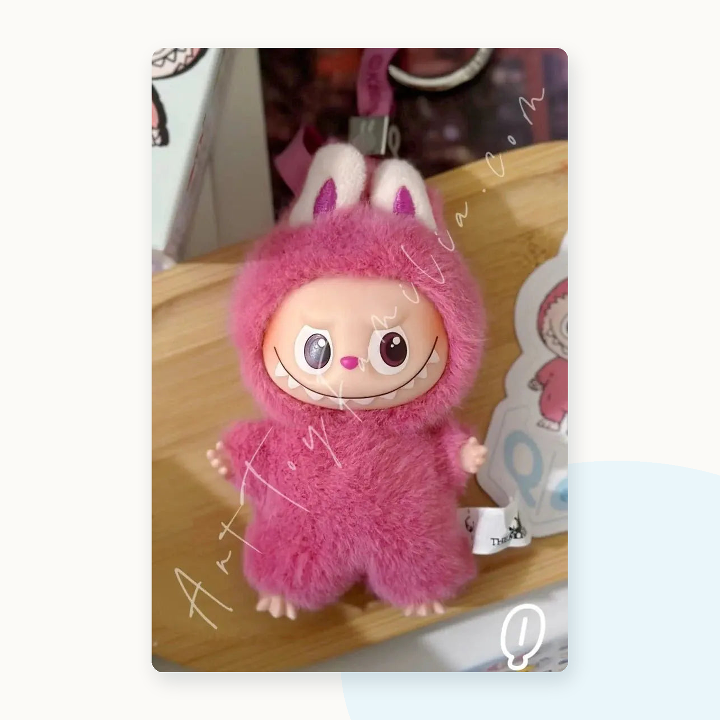 POP MART Labubu The Monsters PIN FOR LOVE Series Plush Pendant Blindbox (N-Z) - detail