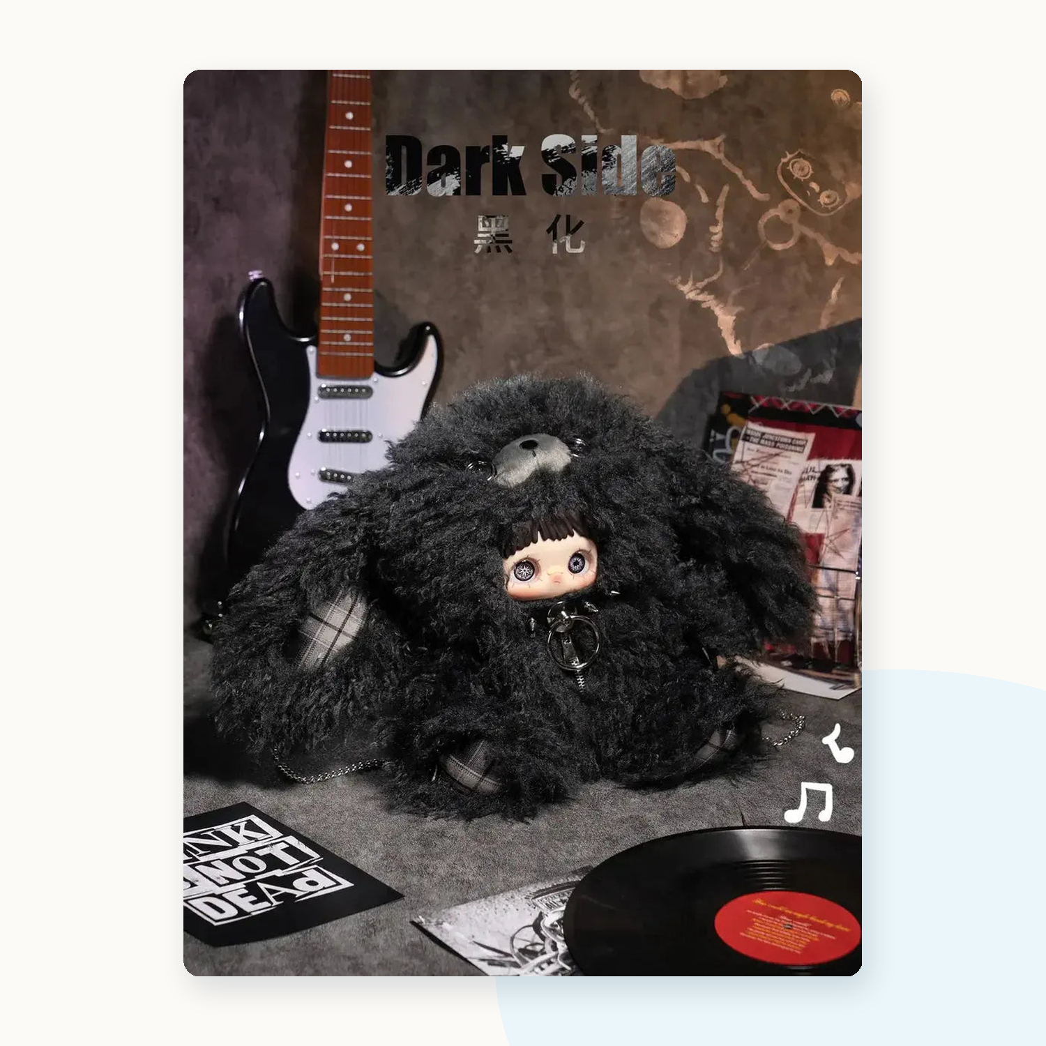 Maymei 400% Rebel Doll Backpack Series Plush Blind Box - detail