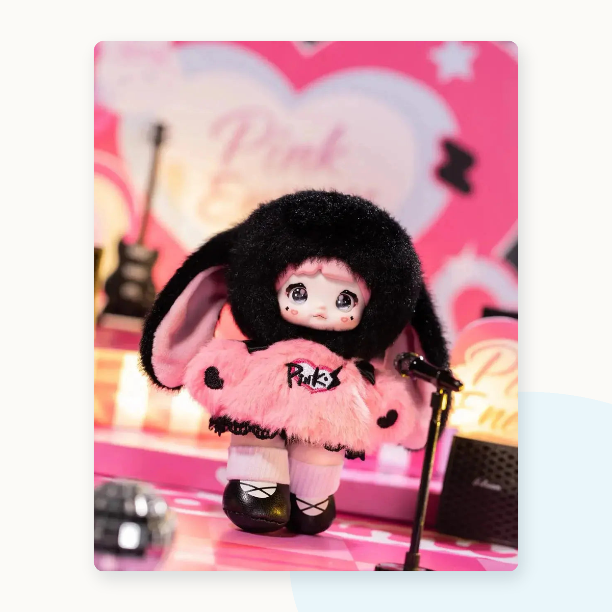 Nommi Pink Energy Series Plush Pendant Blind Box - detail