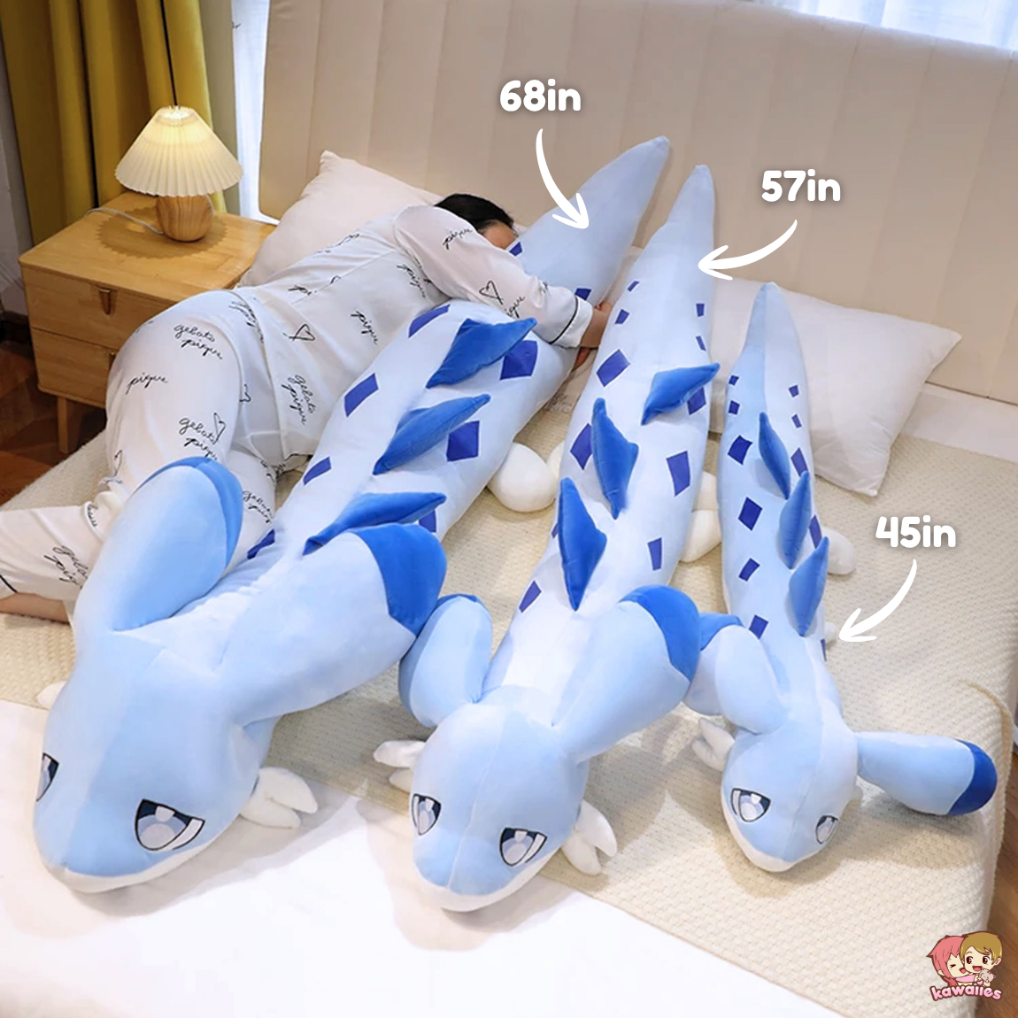 Melody and Sofi the Long Hybrid Dragon Plushies — image 16