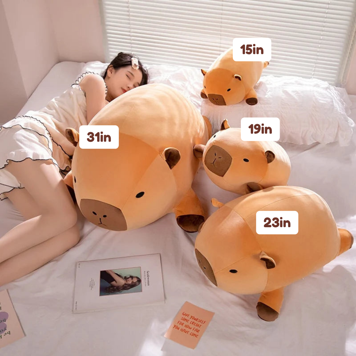Huge Snuggly Capybara Plushie — image 3