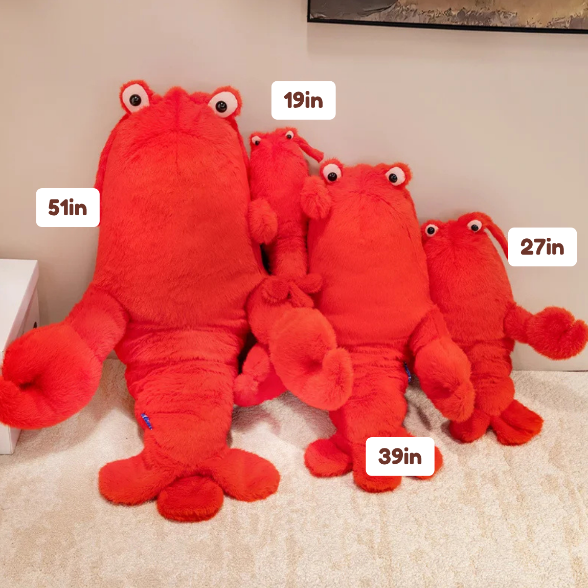 Giant Red Lobster Plushie — image 4