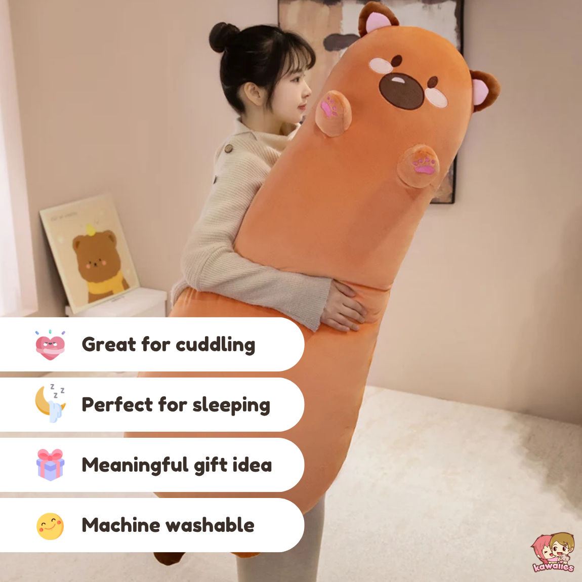 Long Giant Mochi Animal Plushies — image 3