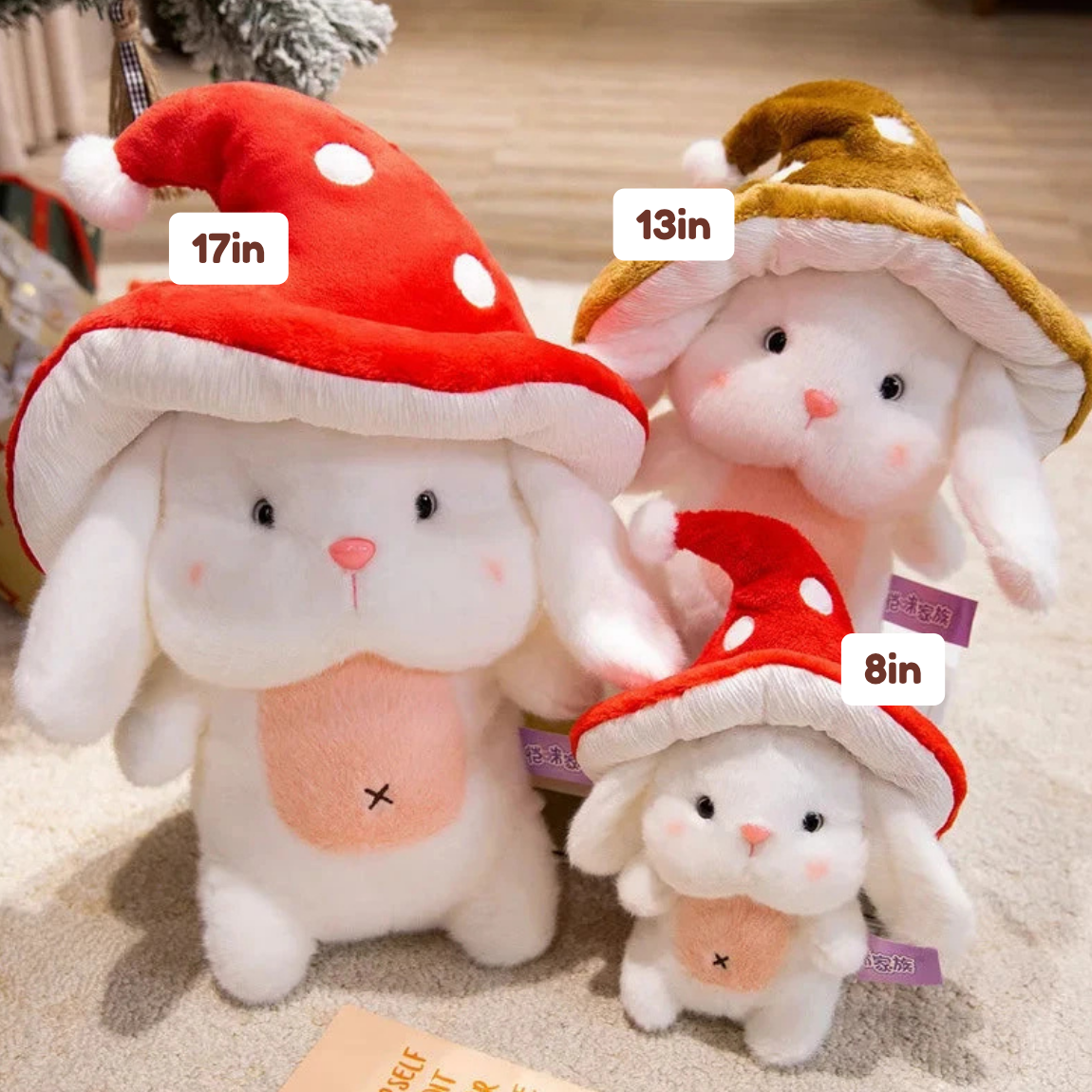 Mushroom Bunnies Plushies — image 3