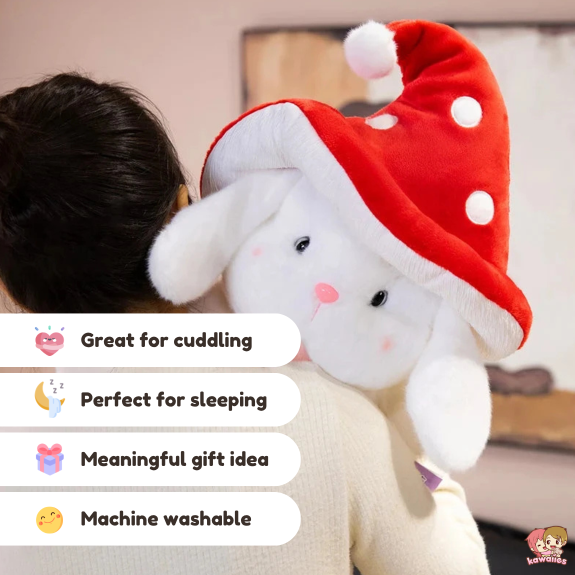 Mushroom Bunnies Plushies — image 4