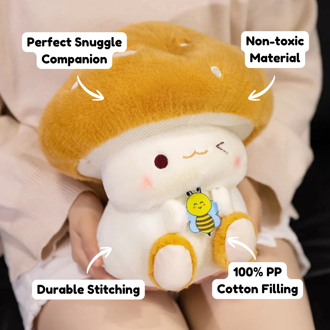 Chibi Mushroom Plush Buddies — image 3