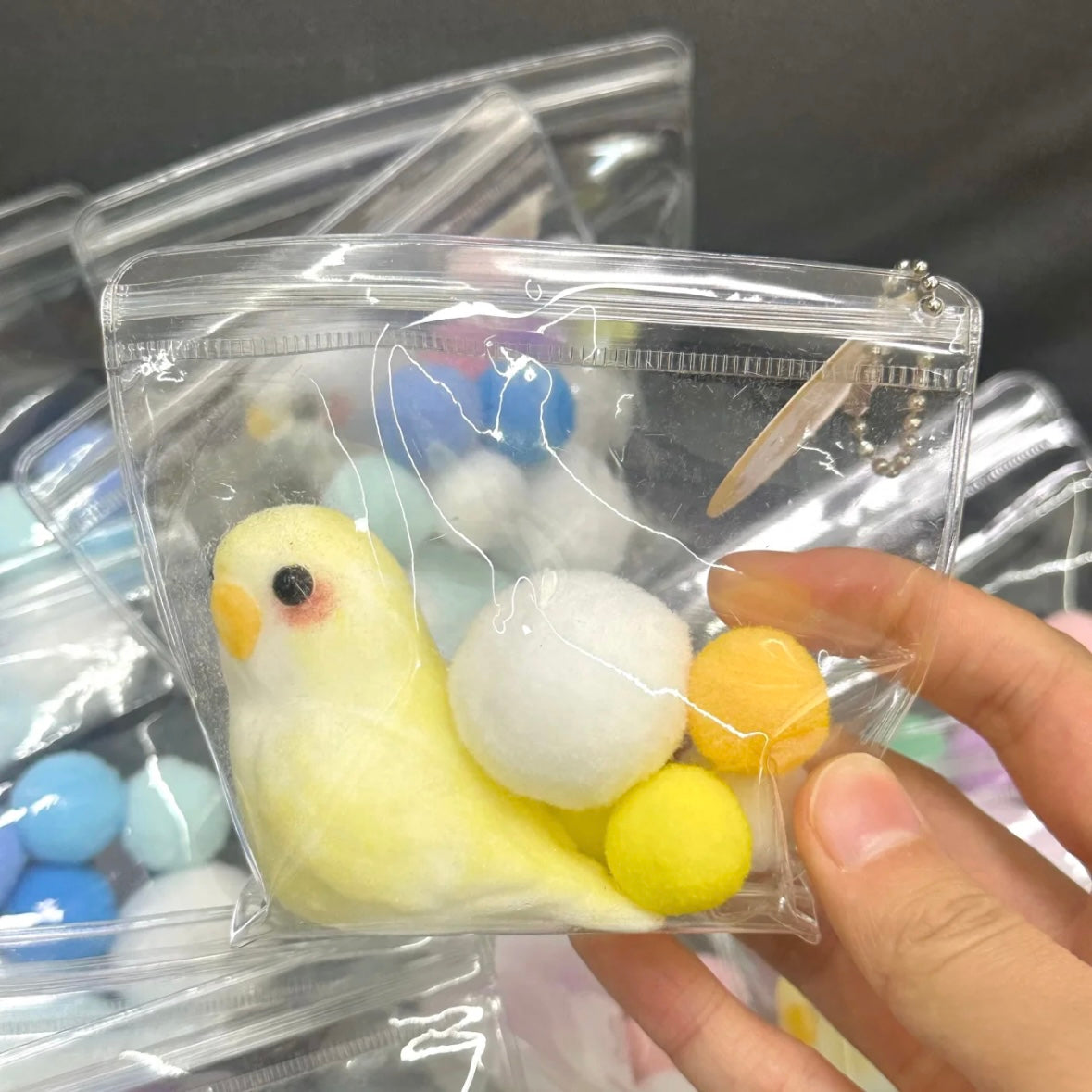 6 Colors Handmade Parrots Taba Squishy Toy – product image 10