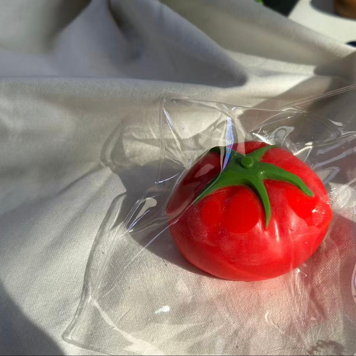 Handmade Tomato Taba Squishy Toy – product image 4