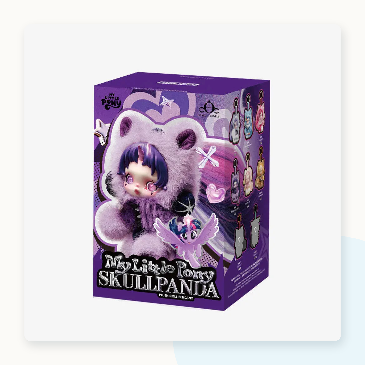POP MART SKULLPANDA × My Little Pony Series Plush Pendant Blindbox - detail