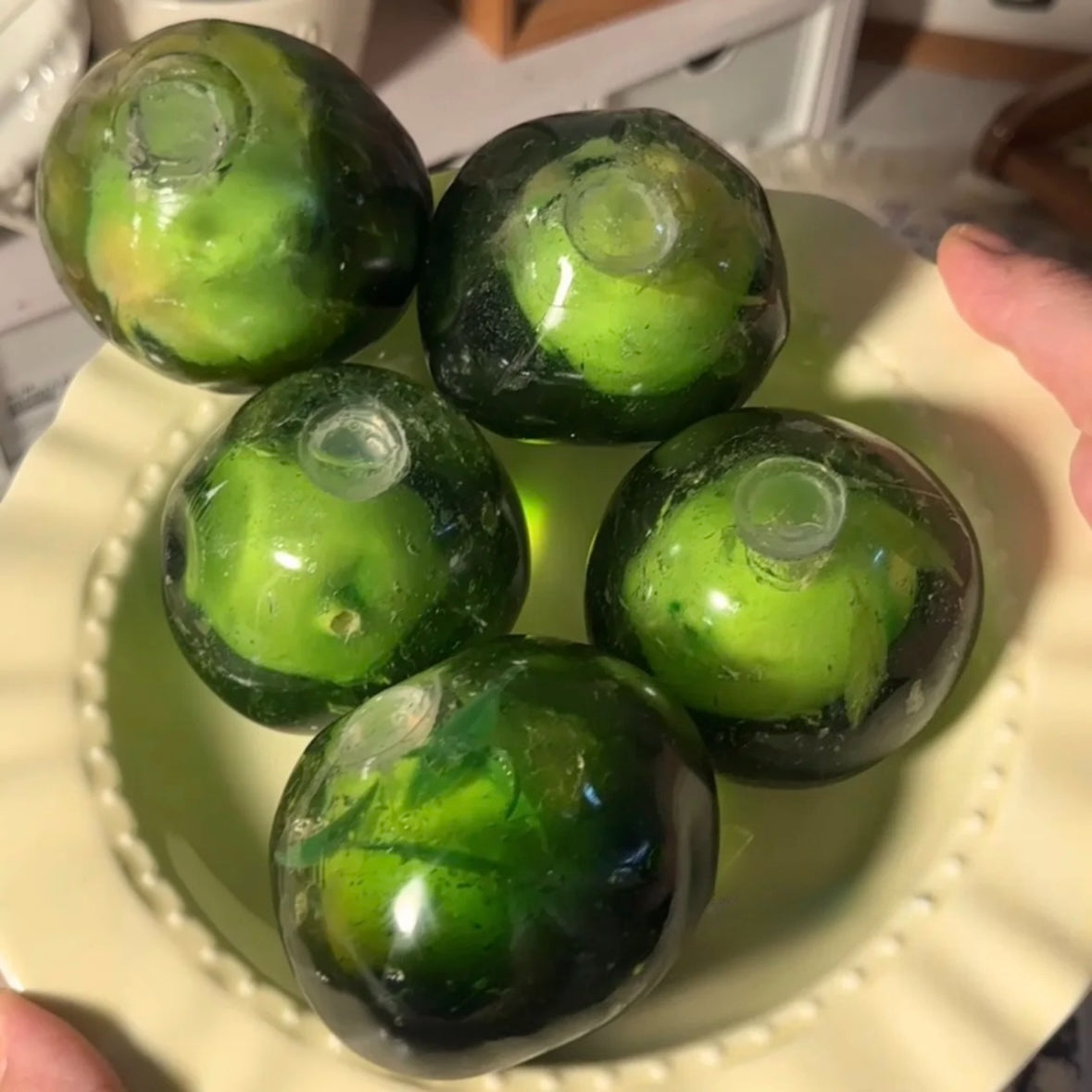 Strawberry Green Plum Stress Ball Squishy Stress Relief Decompression Toy – product image 3