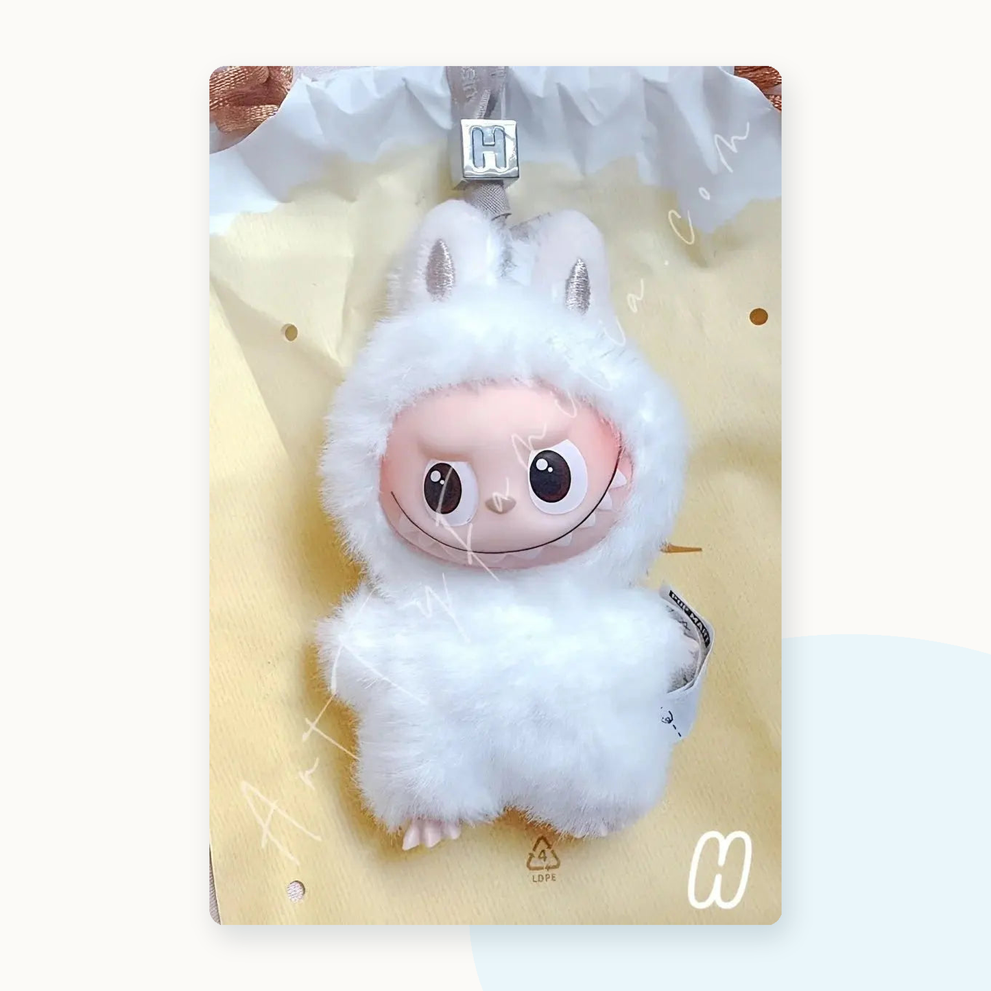 POP MART Labubu The Monsters PIN FOR LOVE Series Plush Pendant Blindbox (A-M) - detail