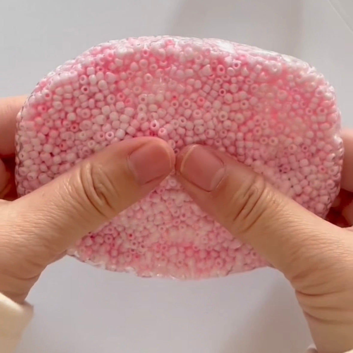Pink Mini Bead Handmade Stress Balls – product image 2