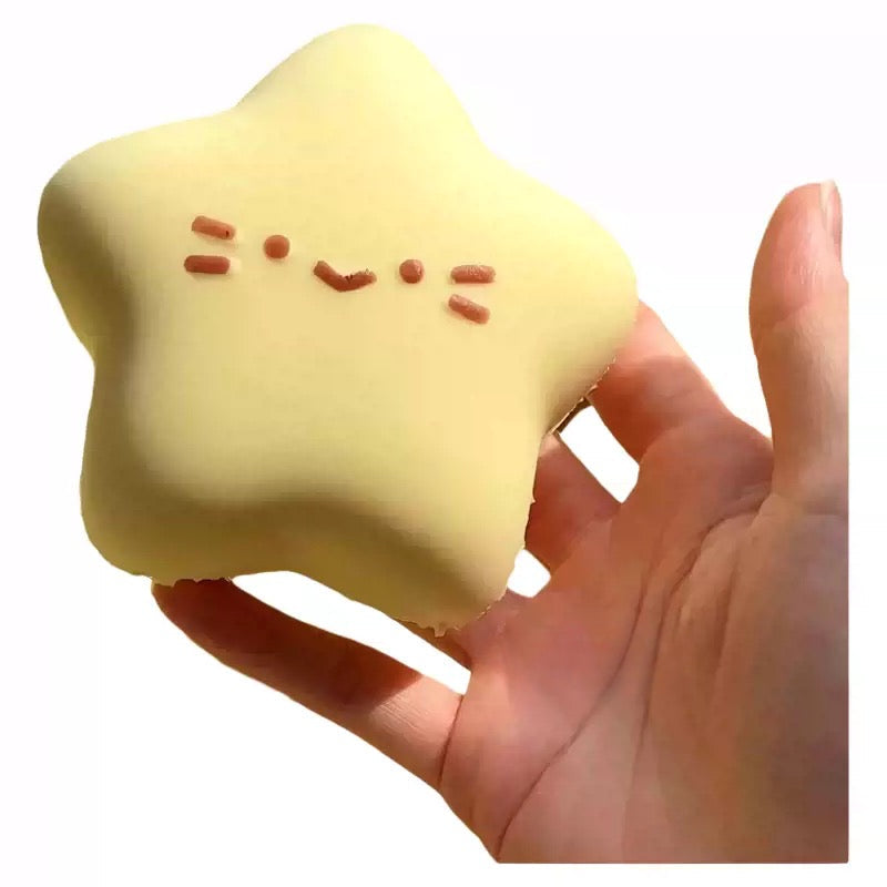 Slow Rising Squishy Yellow Star Stress Relief Decompression Toy – product image 2