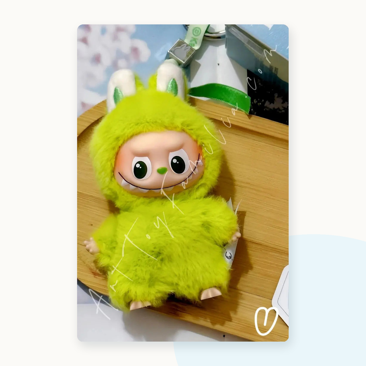 POP MART Labubu The Monsters PIN FOR LOVE Series Plush Pendant Blindbox (N-Z) - detail