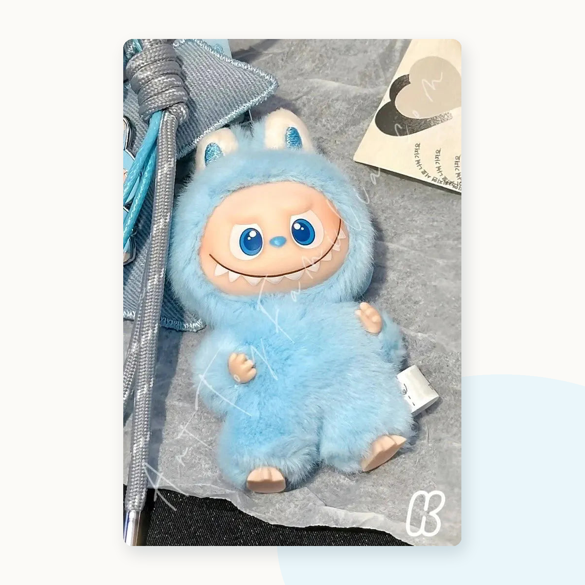 POP MART Labubu The Monsters PIN FOR LOVE Series Plush Pendant Blindbox (A-M) - detail