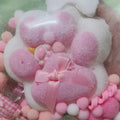 260g Handmade Silicone Cat's Paw Stress Relief Squishy Toy — Pink / Pink & Blue / Yellow & White & More – product image 10