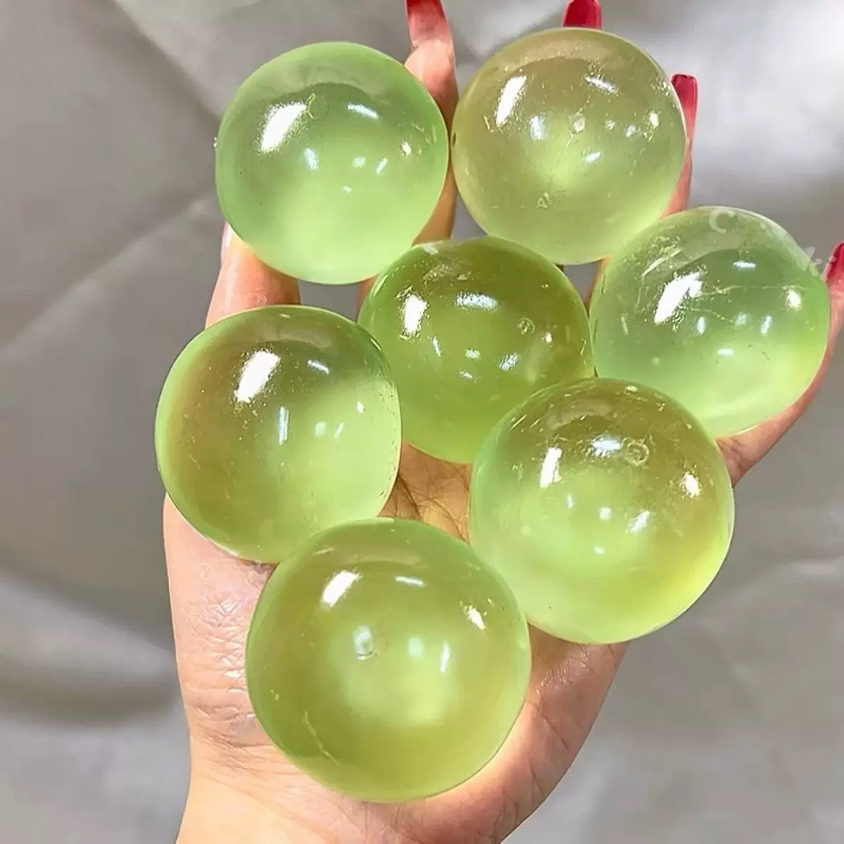 Coconut Oil Soap Base Handmade Stress Balls — Blue / Purple / Green & More – product image 3