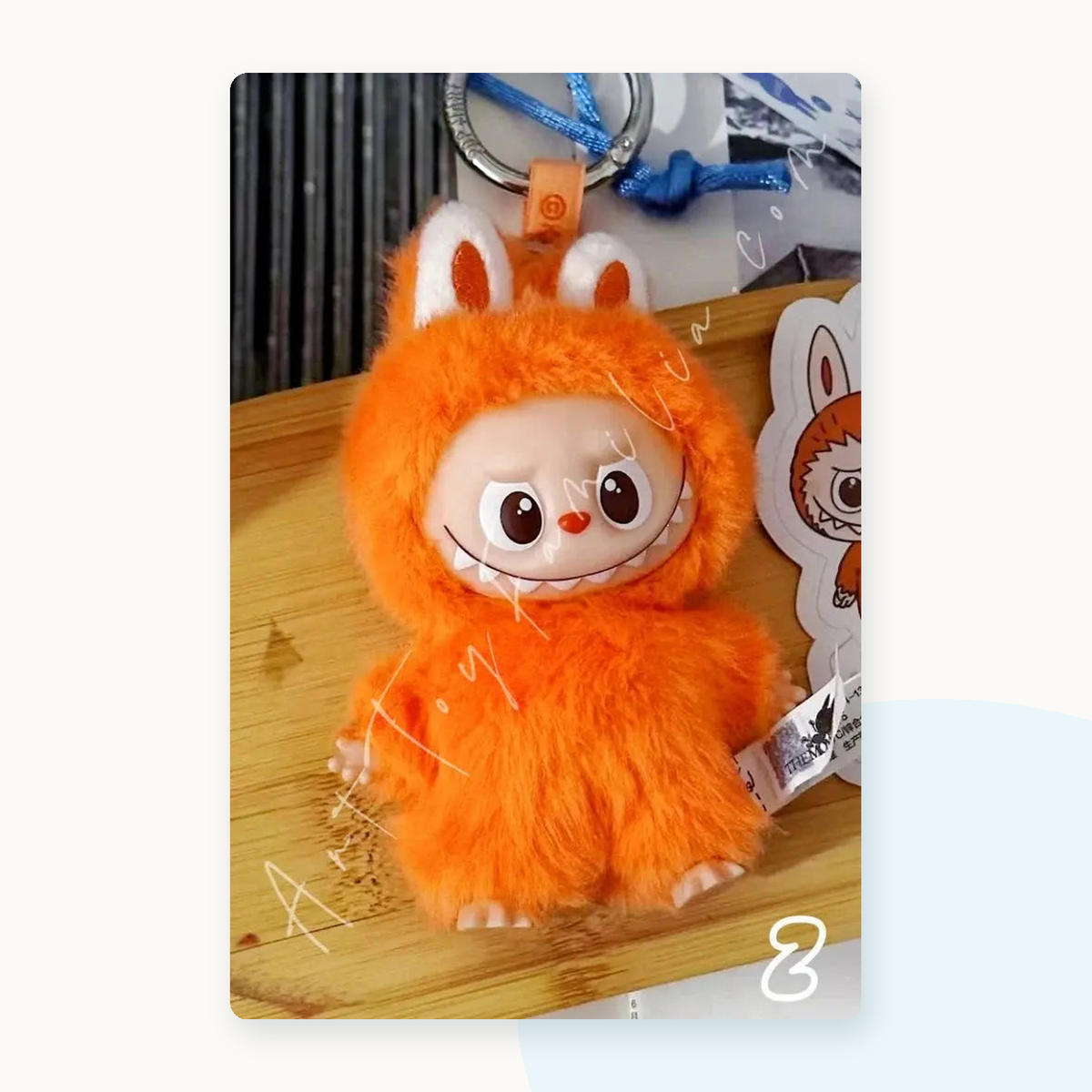 POP MART Labubu The Monsters PIN FOR LOVE Series Plush Pendant Blindbox (N-Z) - detail