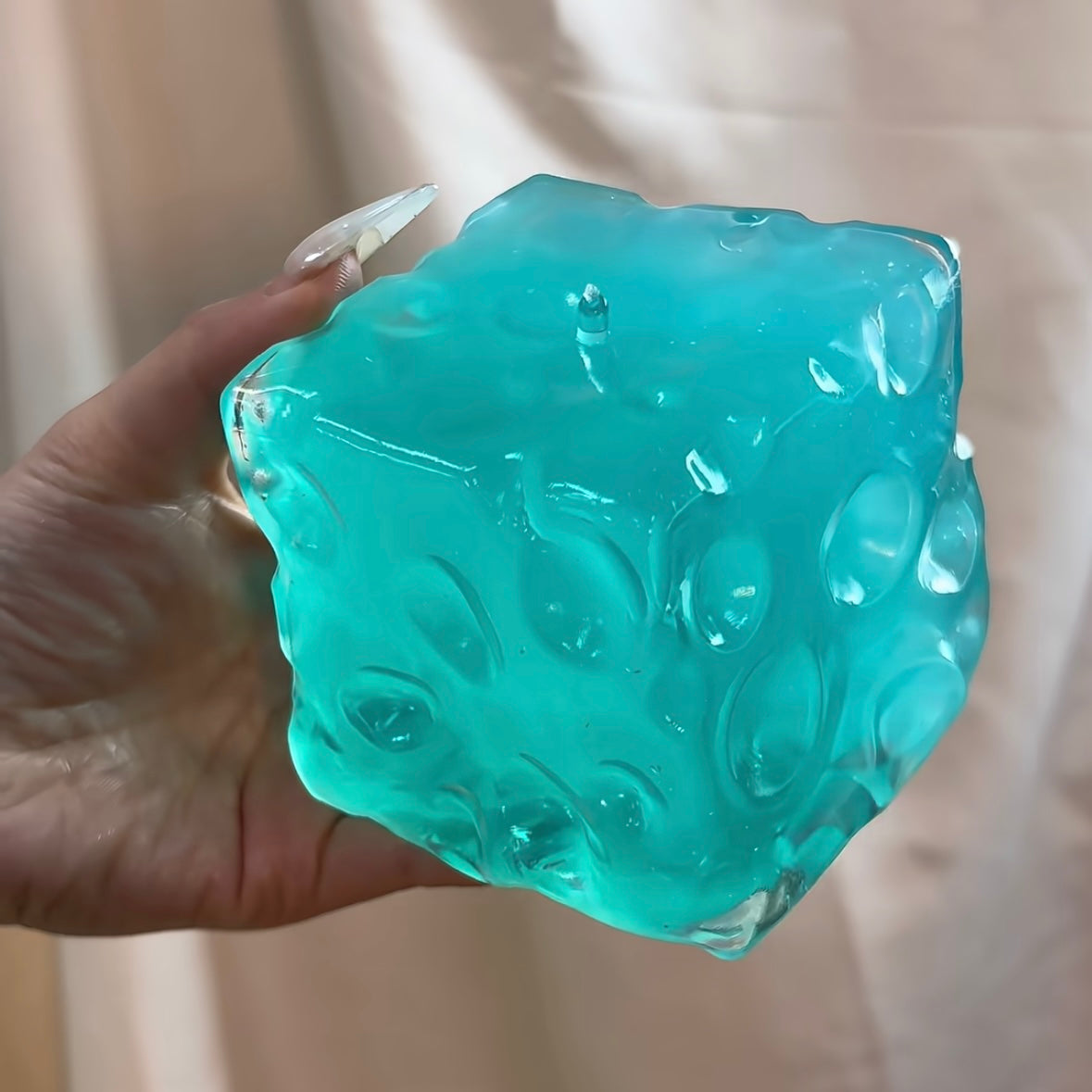 Large Cheese Vaseline Stress Ball Squishy Stress Relief Decompression Toy (400g) – product image 13