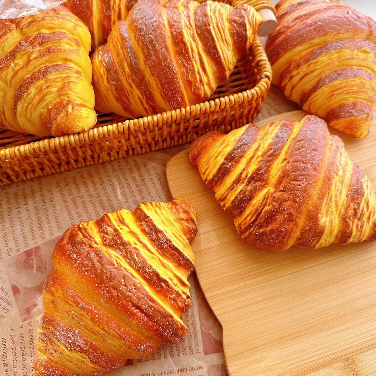 Slow Rising Squishy Croissant Stress Relief Decompression Toy – product image 8