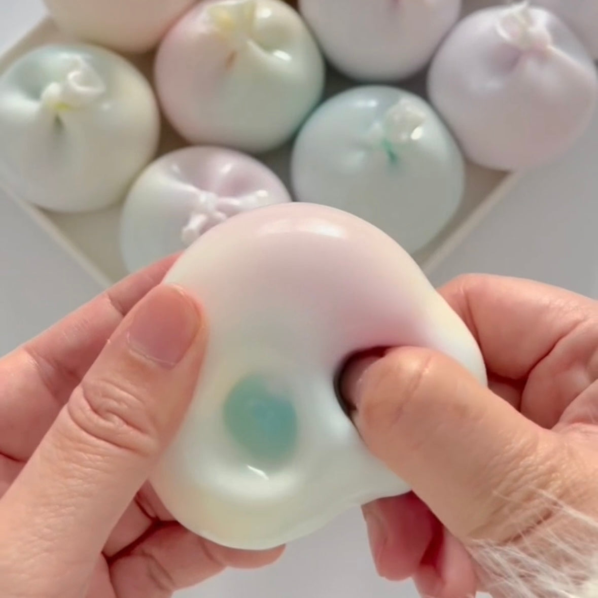Fine Sand Rainbow Handmade Stress Balls – product image 2