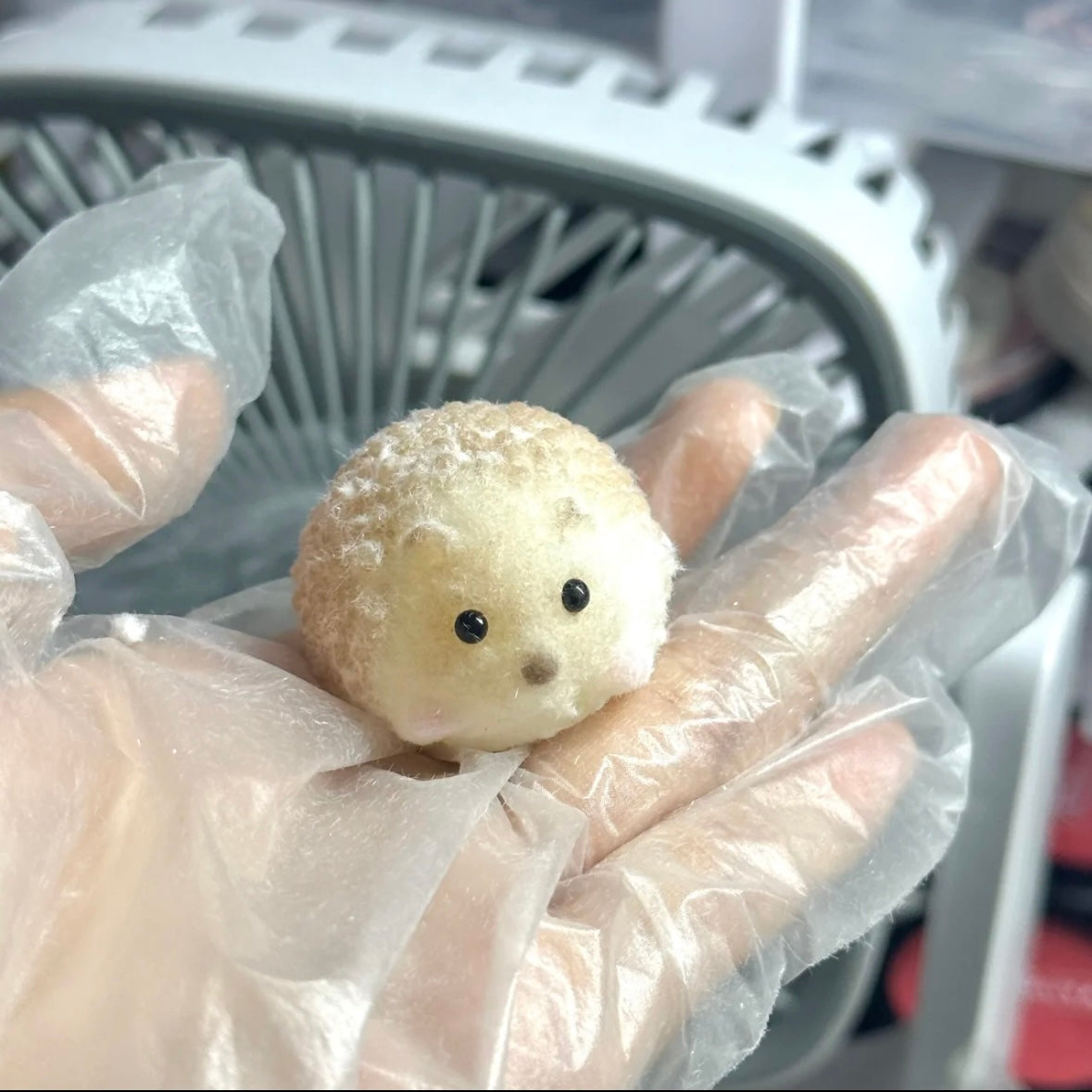Handmade Mini Hedgehog Taba Squishy Toy – product image 4