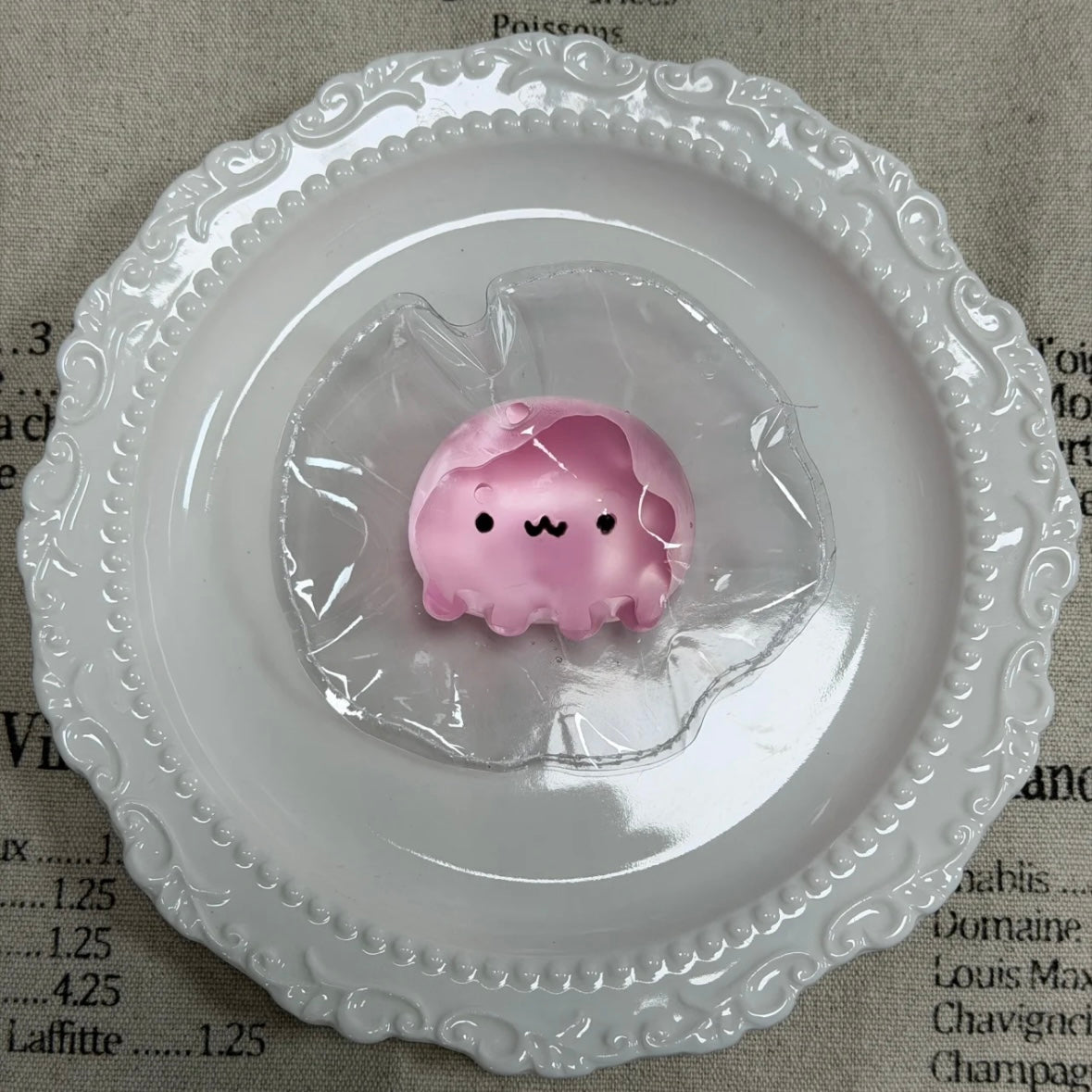 Handmade Transparent Mini Octopus Jellyfish Taba Squishy Toy – product image 5