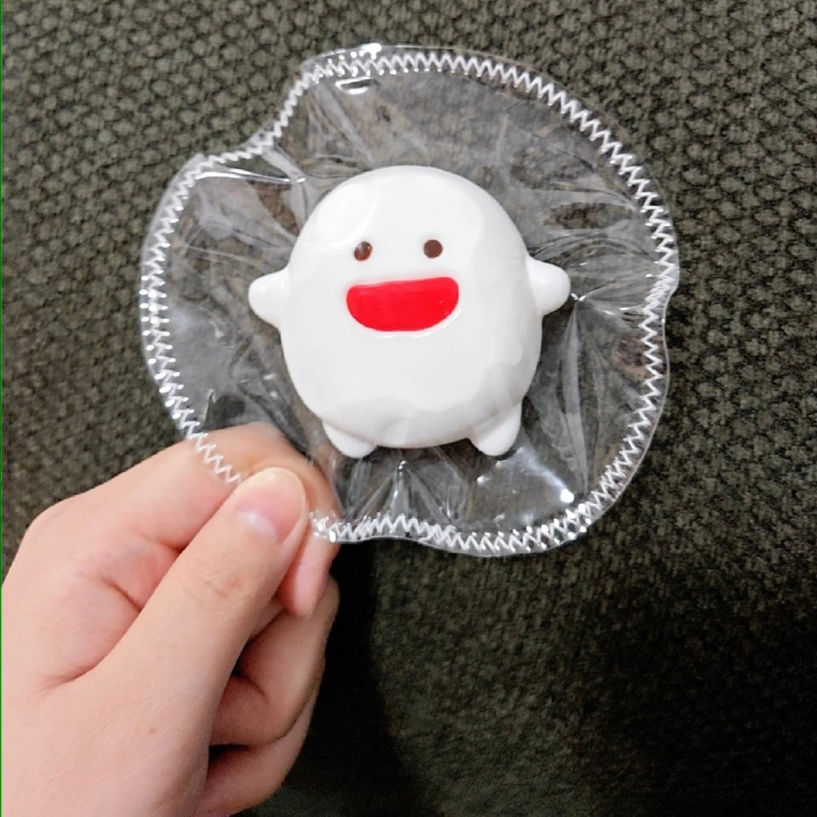 Handmade Silicone Ghost Stress Relief Squishy Toy – product image 3