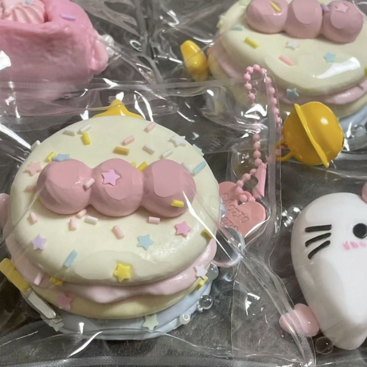 Handmade Silicone Souffle Cake Squishy Toy – product image 3